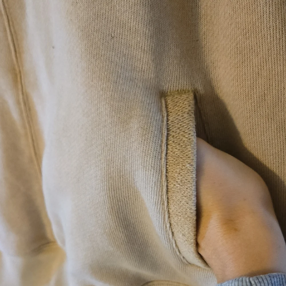 Pink Rose Beige Quarter-Zip Sweatshirt - Picture 5 of 6